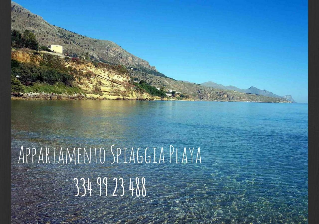 Appartamento Spiaggia Playa Castellammare del Golfo Eksteriør bilde